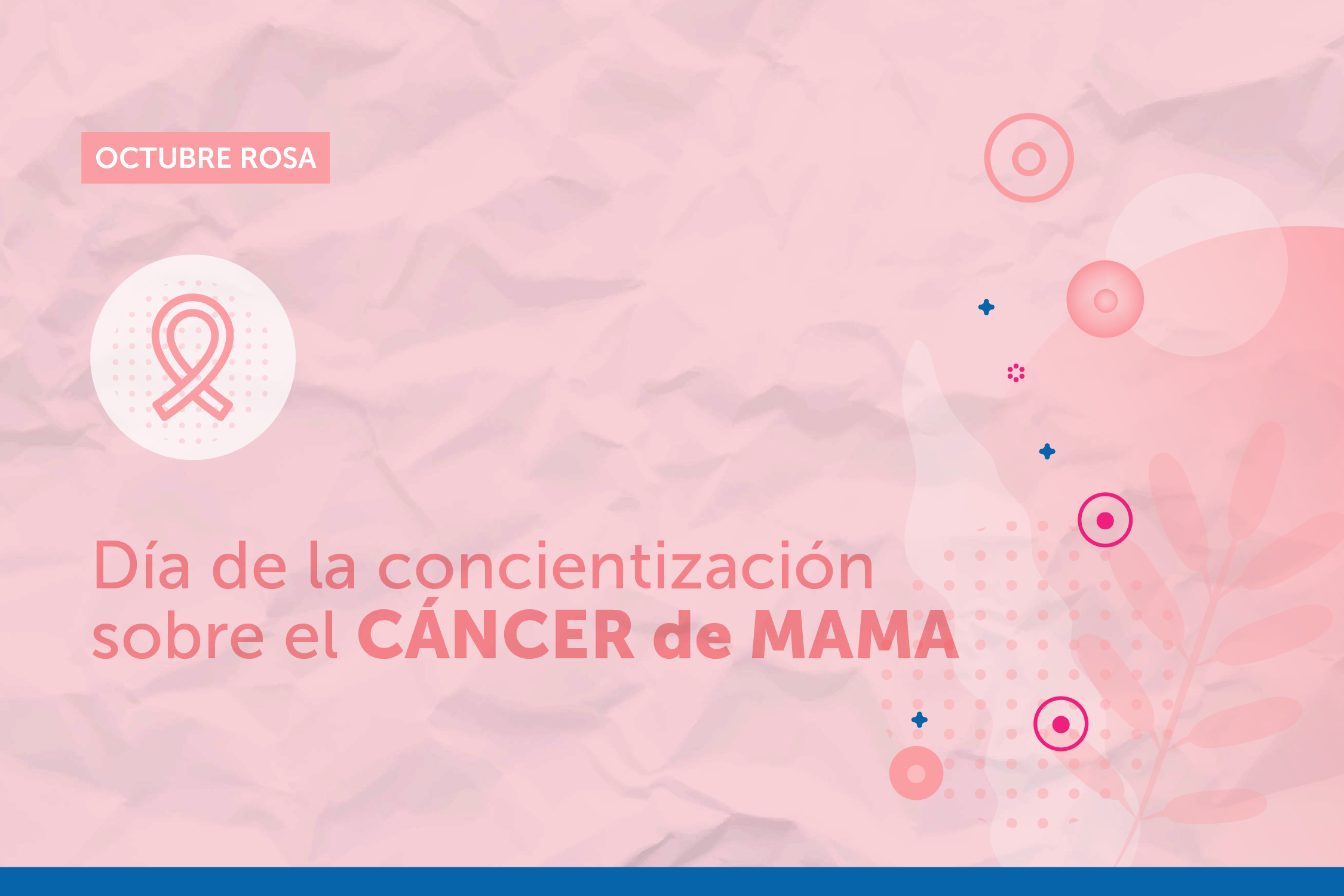 DÍA MUNDIAL DE LA LUCHA CONTRA EL CÁNCER DE MAMA