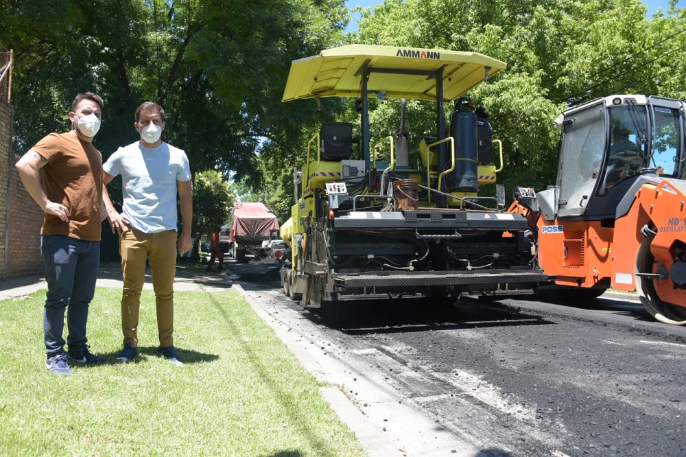 AVANZAN OBRAS EN DISTINTOS PUNTOS DEL DISTRITO