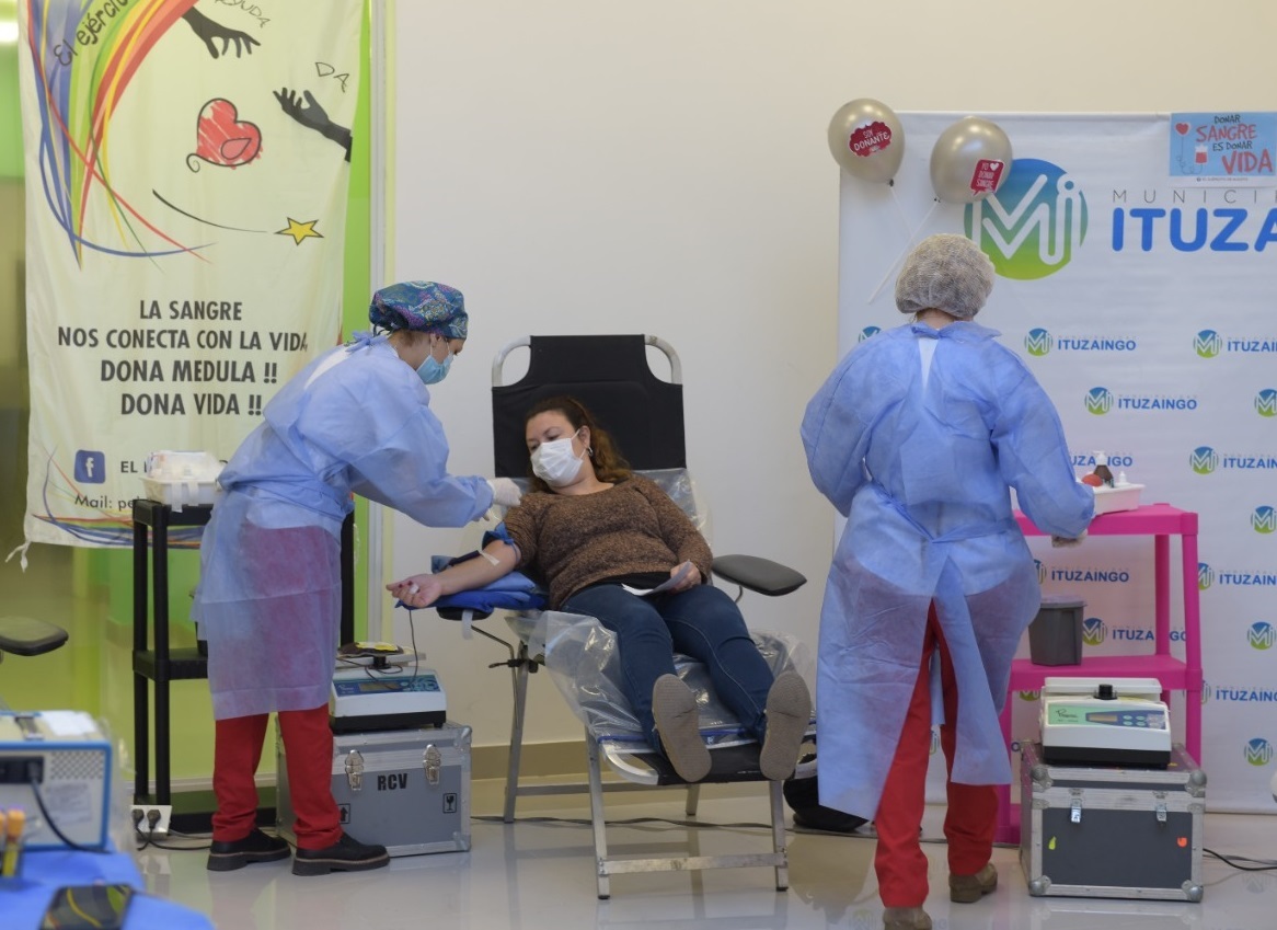 EN ITUZAINGÓ, DONAR SANGRE ES DAR VIDA