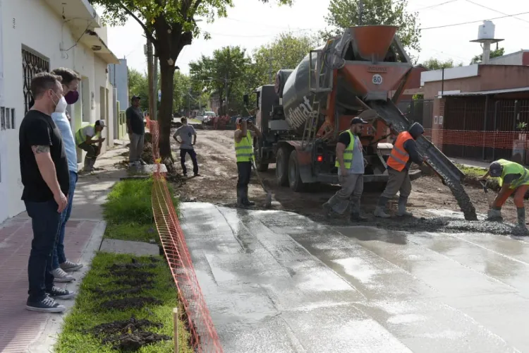 AVANZAN LAS OBRAS EN PÉREZ QUINTANA