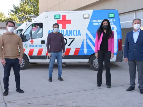 Autoridades nacionales, locales y provinciales recorrieron el nuevo sector del Hospital del Bicentenario