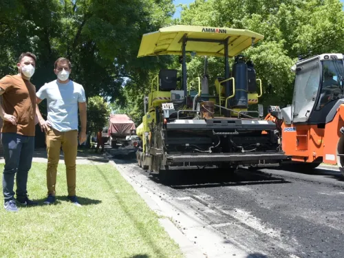 AVANZAN OBRAS EN DISTINTOS PUNTOS DEL DISTRITO