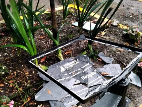 FUERTE REPUDIO A HECHOS DE VANDALISMO EN ESPACIO DE MEMORIA LOCAL