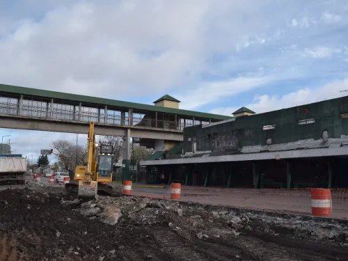 INHABILITAN PUENTE SOBRE VÍAS DEL SARMIENTO POR OBRAS