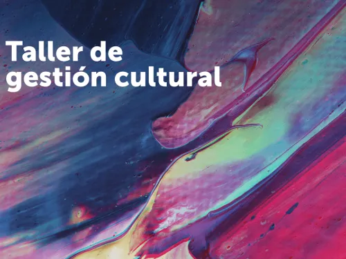 taller gestión cultural