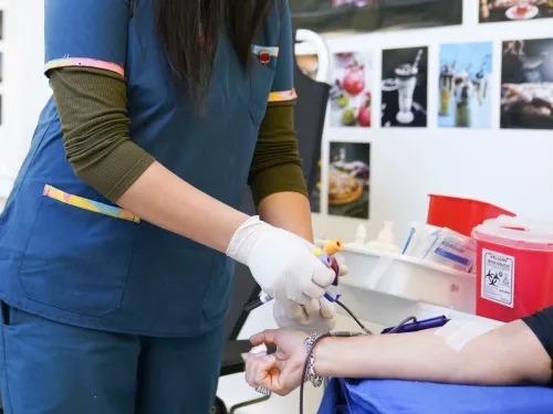 donación de sangre