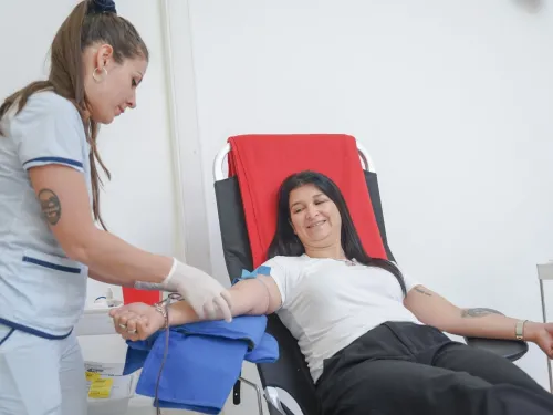 donación de sangre